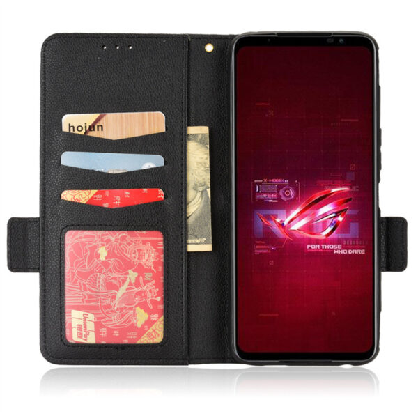 ASUS ROG Serie Handyhülle Mode ASUS ROG Phone 6 Pro Litschi-Hautmuster – Bild 4