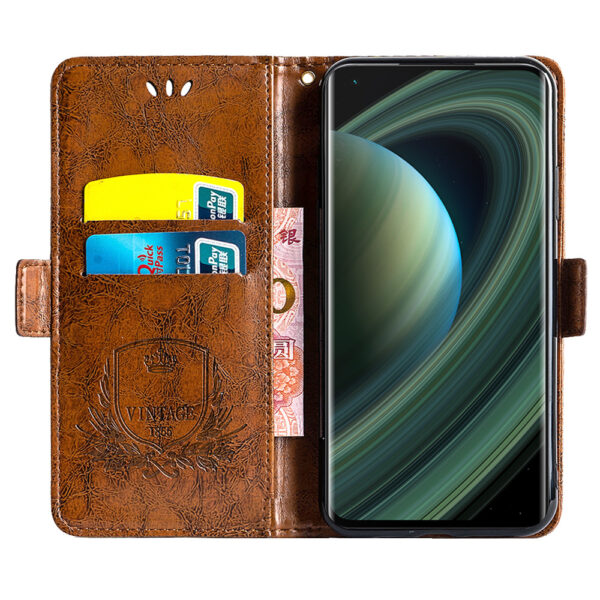 ASUS Zenfone Serie Ölwachsleder PU Handyhülle Mode ASUS Zenfone 10 – Bild 9